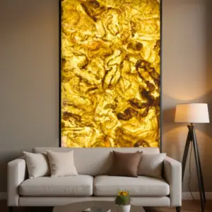 Golden Waves Onyx BackLit Sheet