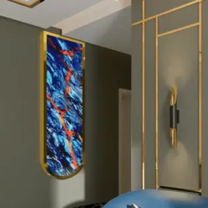 Blue Lava Onyx BackLit Sheet